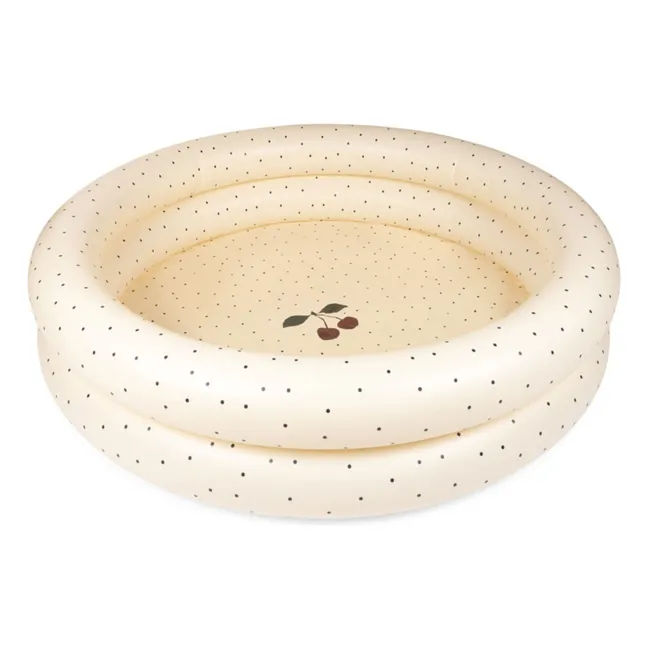 Piscina hinchable Navy Dots | Beige