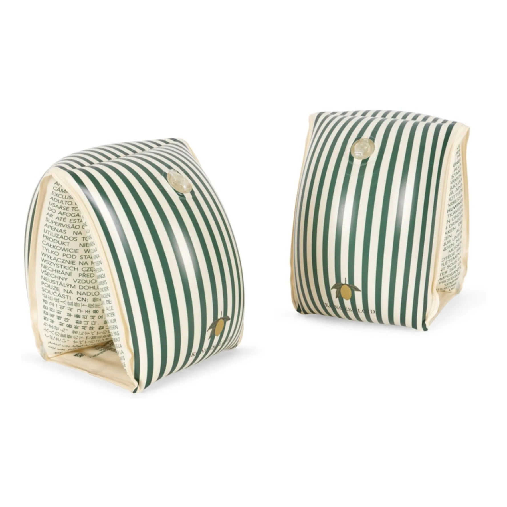 Konges Sløjd Green Stripe Inflatable Armbands