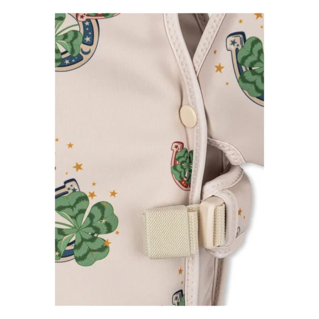 Gilet de natation avec brassards Wish Me Luck | Ecru