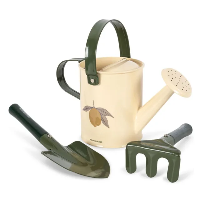 Set de jardinage Lemon | Vert
