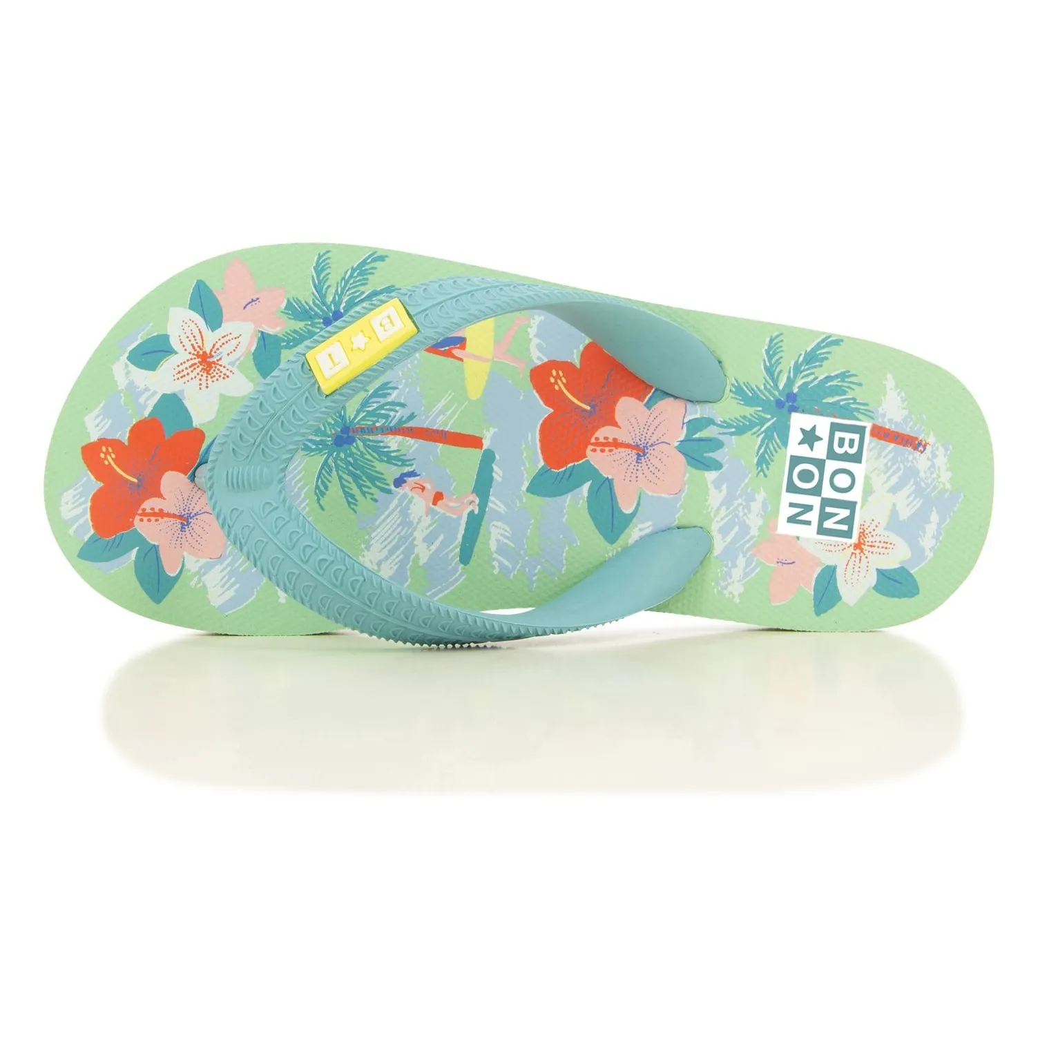 Bonton Green Water Paf Plage Flip-Flops