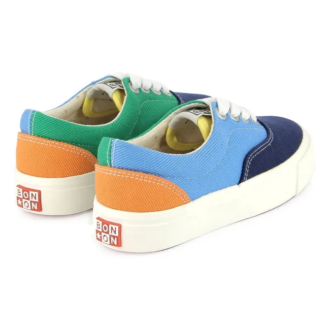 Zapatillas Skate con cordones elásticos | Azul Marino