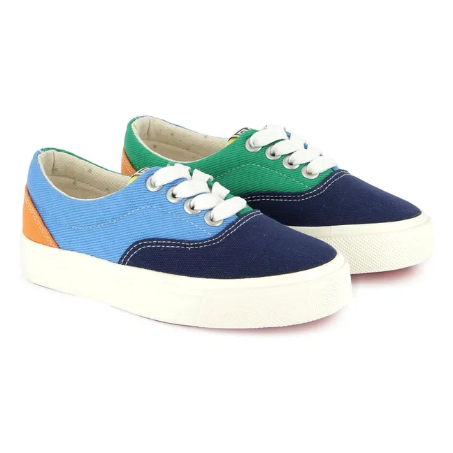 Zapatillas Skate con cordones elásticos | Azul Marino