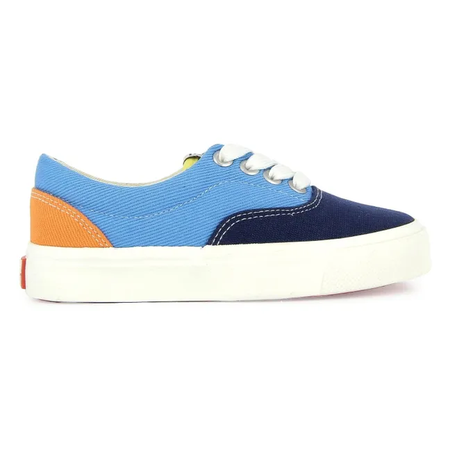 Baskets Lacets Elastiqués Skate | Bleu marine