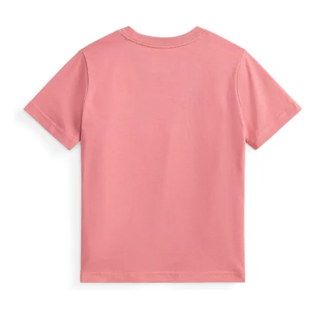 Camiseta con logotipo | Rosa Viejo