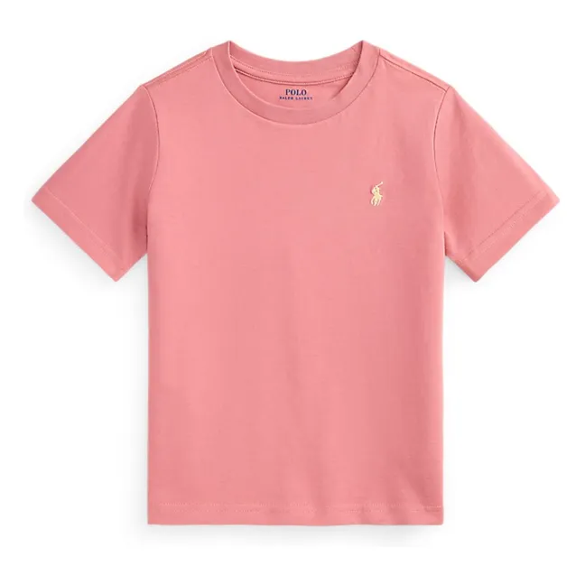 Camiseta con logotipo | Rosa Viejo