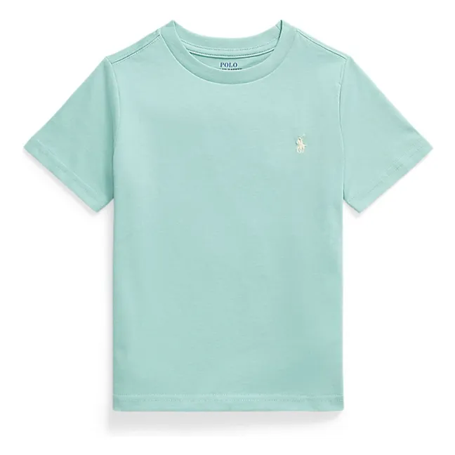 Camiseta con logotipo | Verde Pálido