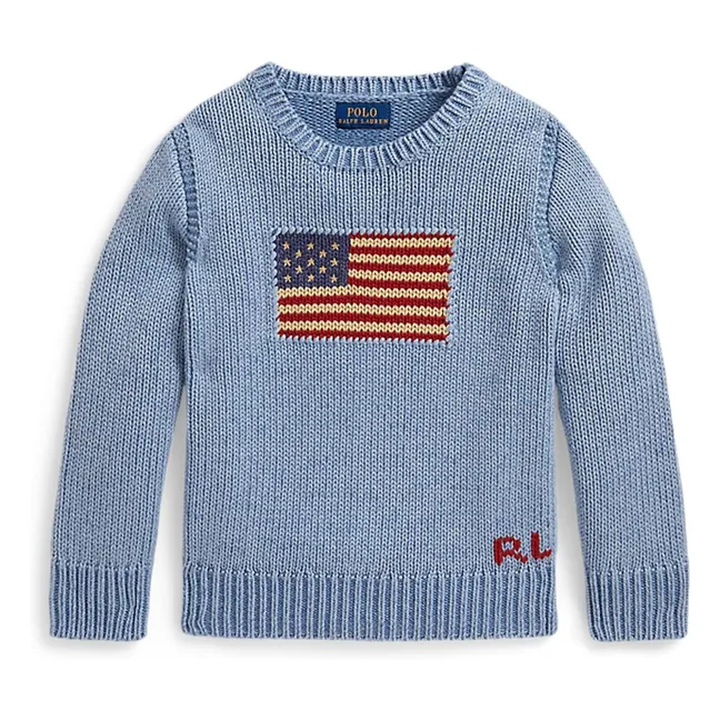 Saltador bandera americana | Azul Claro