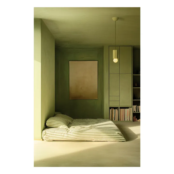 Lámpara colgante de cerámica Stucco 3 | Verde pistacho- Imagen del producto n°2