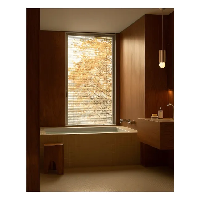 Suspension en céramique Stucco 3 | Marron