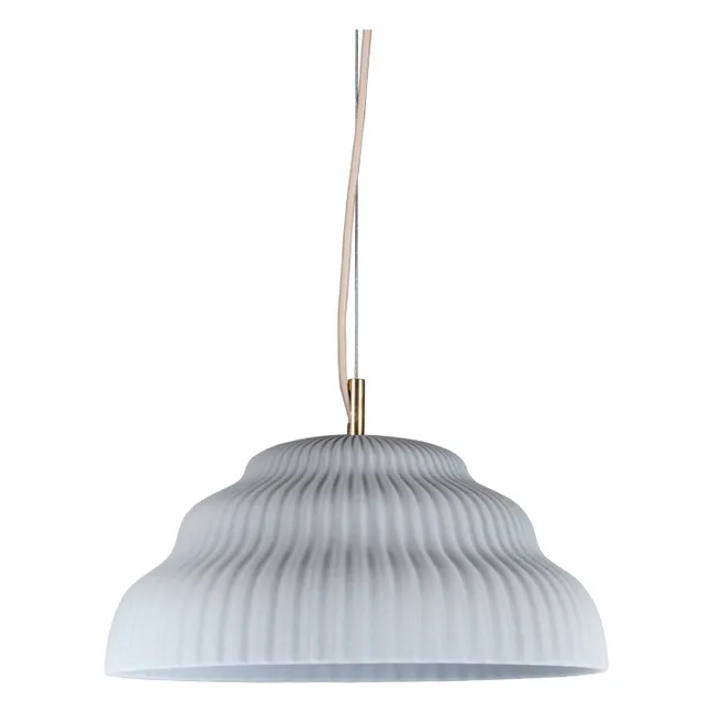Kaskad ceramic suspension lamp | Light Blue