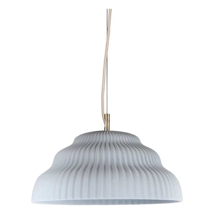 Kaskad ceramic suspension lamp | Light Blue- Product image n°0
