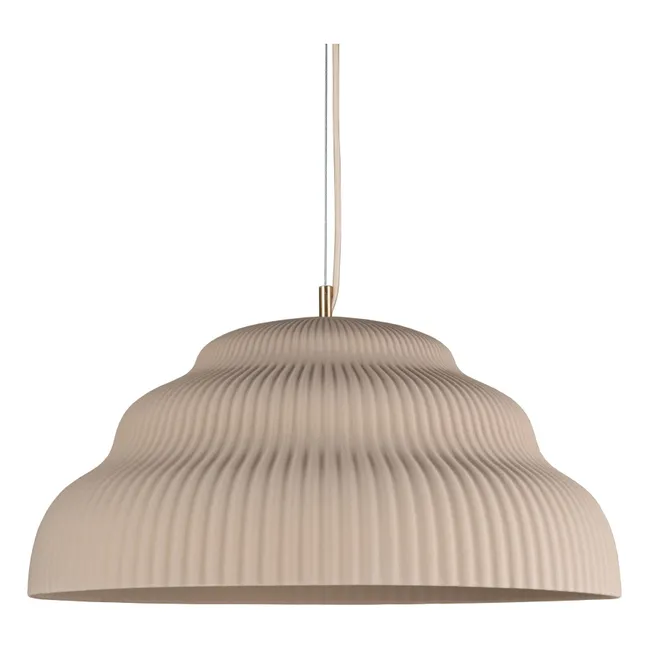 Suspension en céramique Kaskad | Beige
