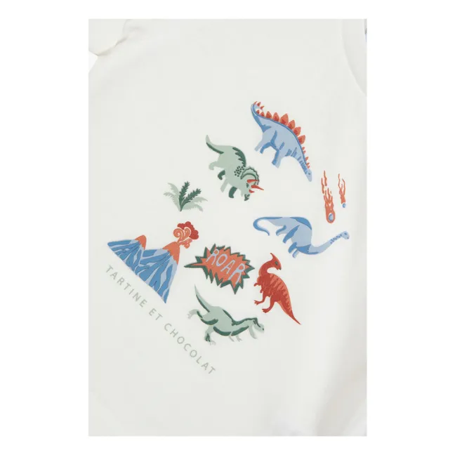 Dinosaurs T-shirt | Ecru