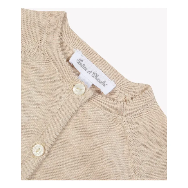 Chaqueta Chiné | Beige