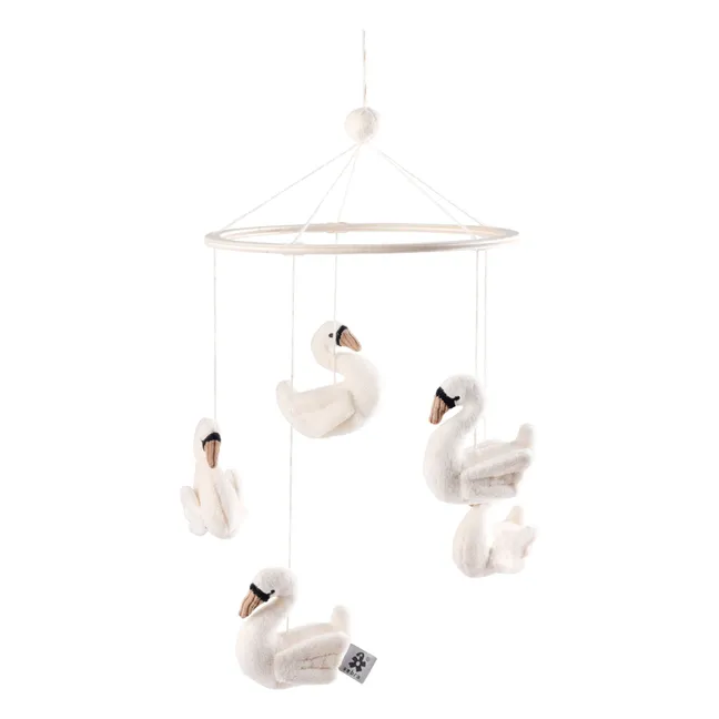 Cisnes móviles | Blanco