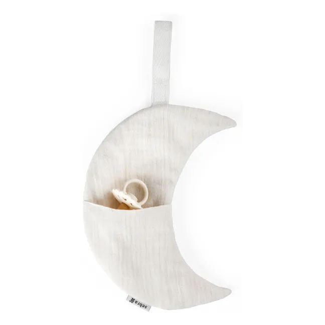 Pochette de rangement Lune | Blanc