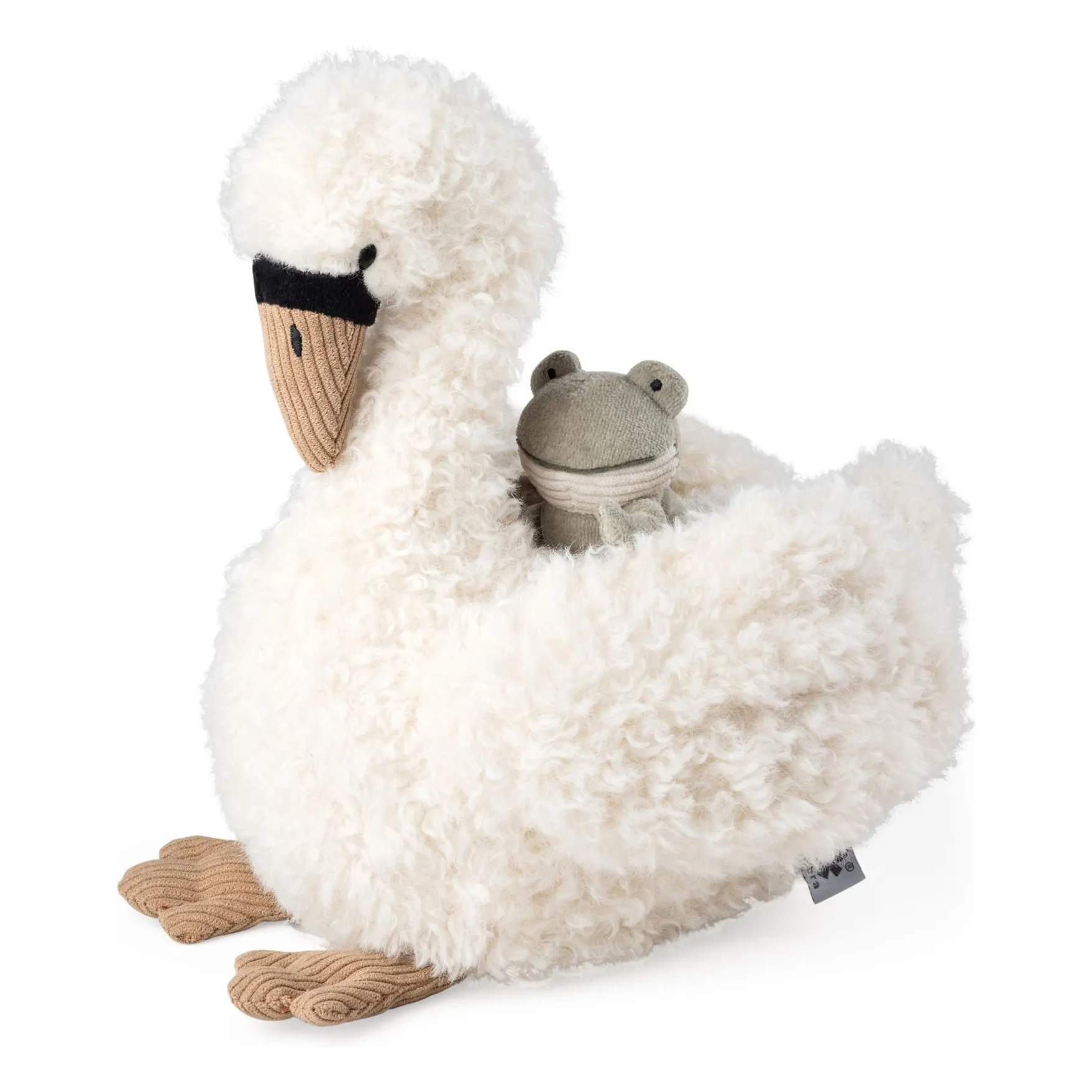 Sebra White Activity Swan