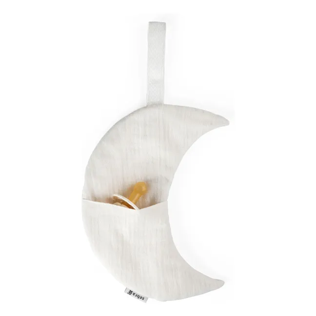 Pochette de rangement Lune | Blanc
