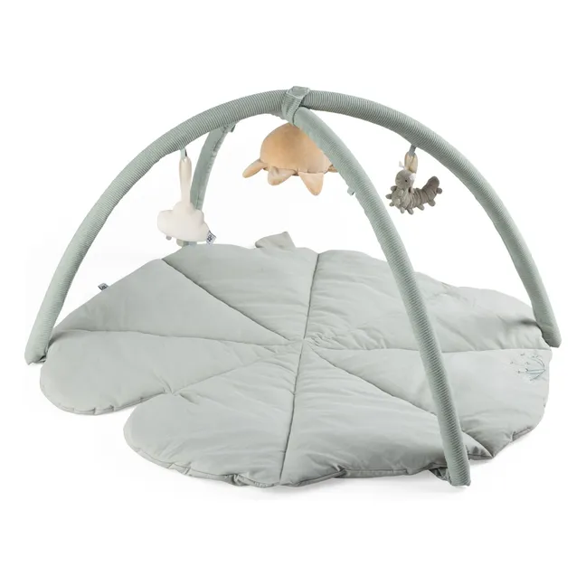 Tapis d'éveil Woodland | Vert de gris