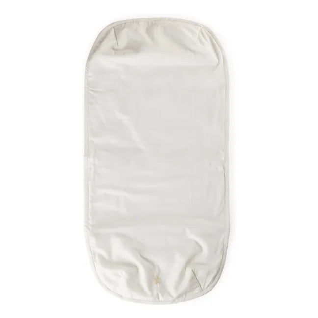 3-in-1 baby bassinet mattress cover | White