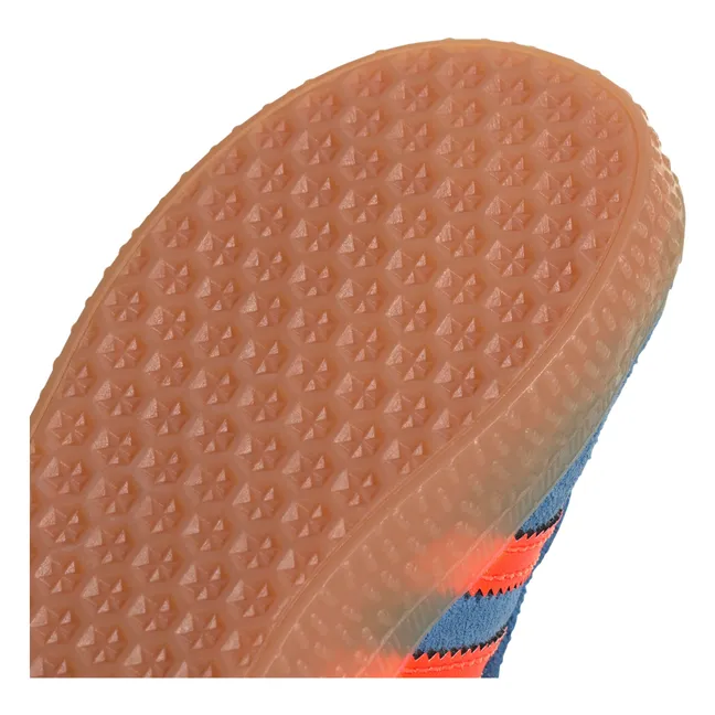 Baskets Gazelle Lacets Elastiqués | Bleu