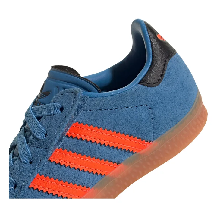 Baskets Gazelle Lacets Elastiqués | Bleu- Image produit n°9