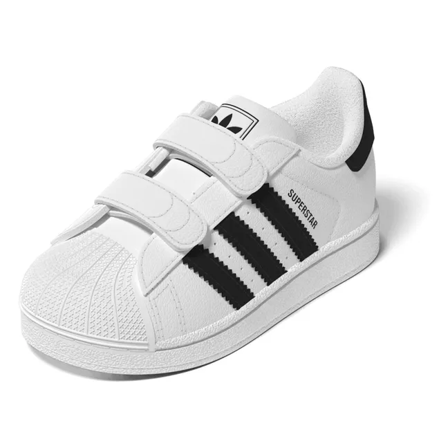 Baskets Superstar II Scratchs | Blanc