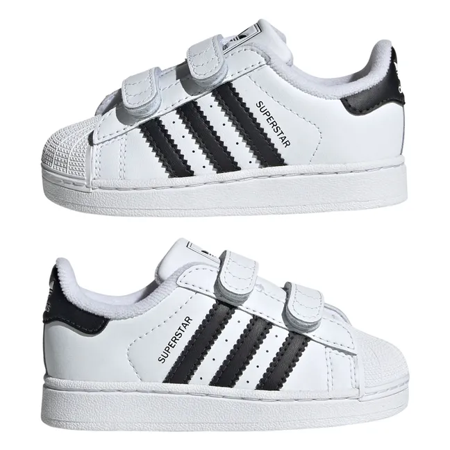 Baskets Superstar II Scratchs | Blanc