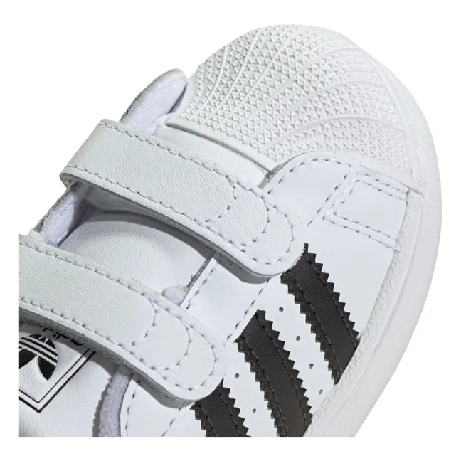 Baskets Superstar II Scratchs | Blanc