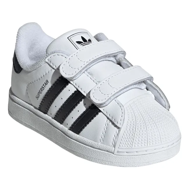 Baskets Superstar II Scratchs | Blanc