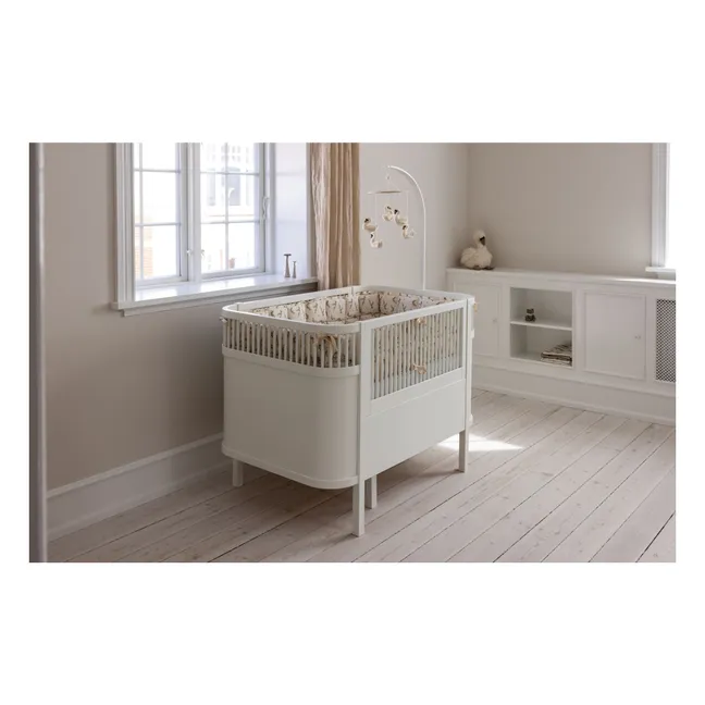 Grand tour de lit Blossom | Ecru