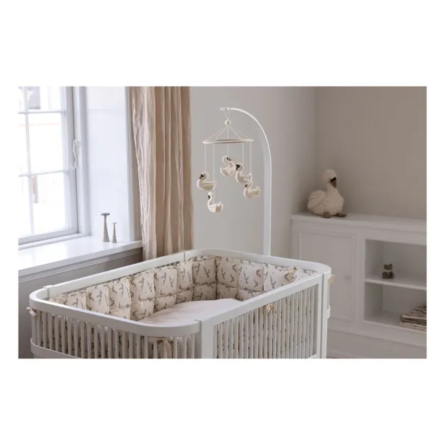 Grand tour de lit Blossom | Ecru