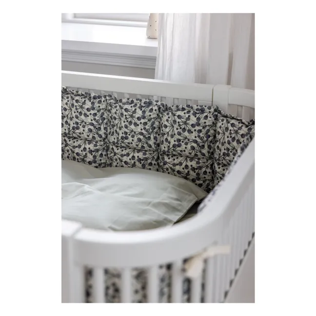 Grand tour de lit Olive | Bleu