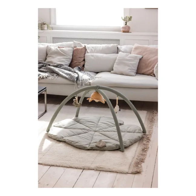 Alfombra de juego Woodland | Verde Gris