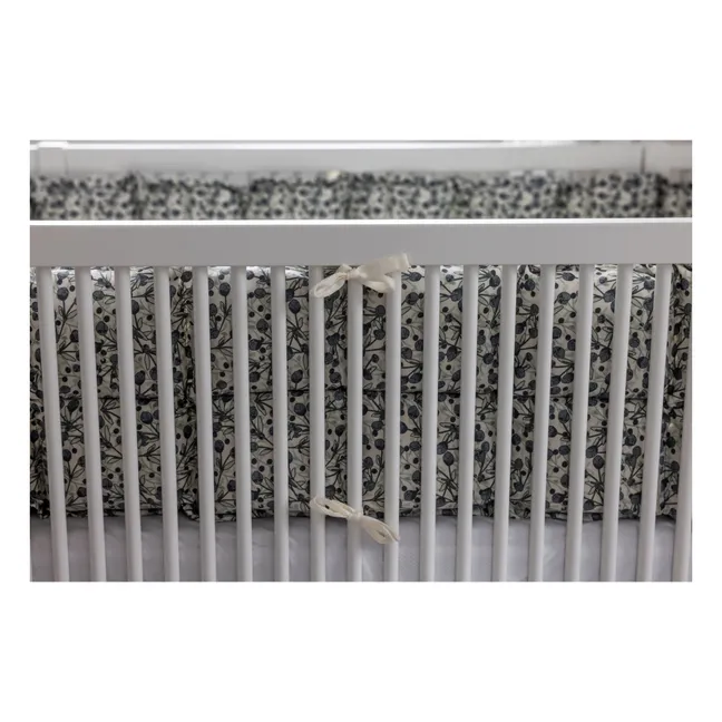 Grand tour de lit Olive | Bleu