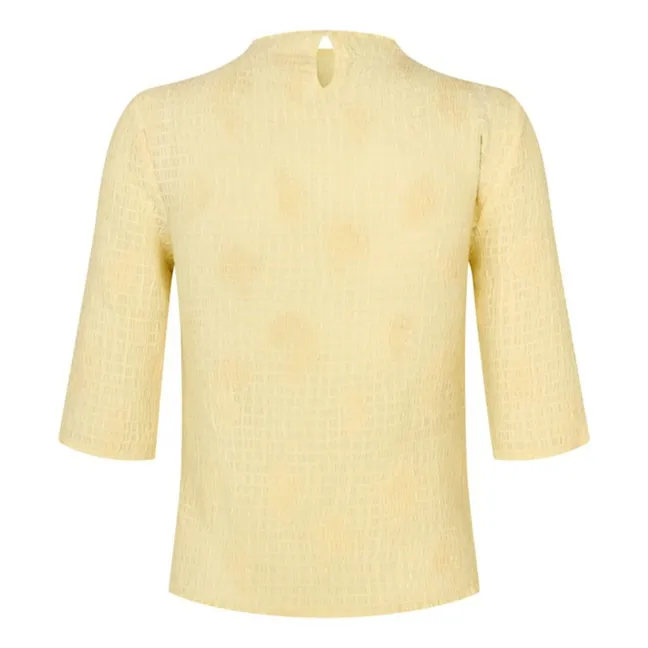 Top Safrida Coton | Vert anis