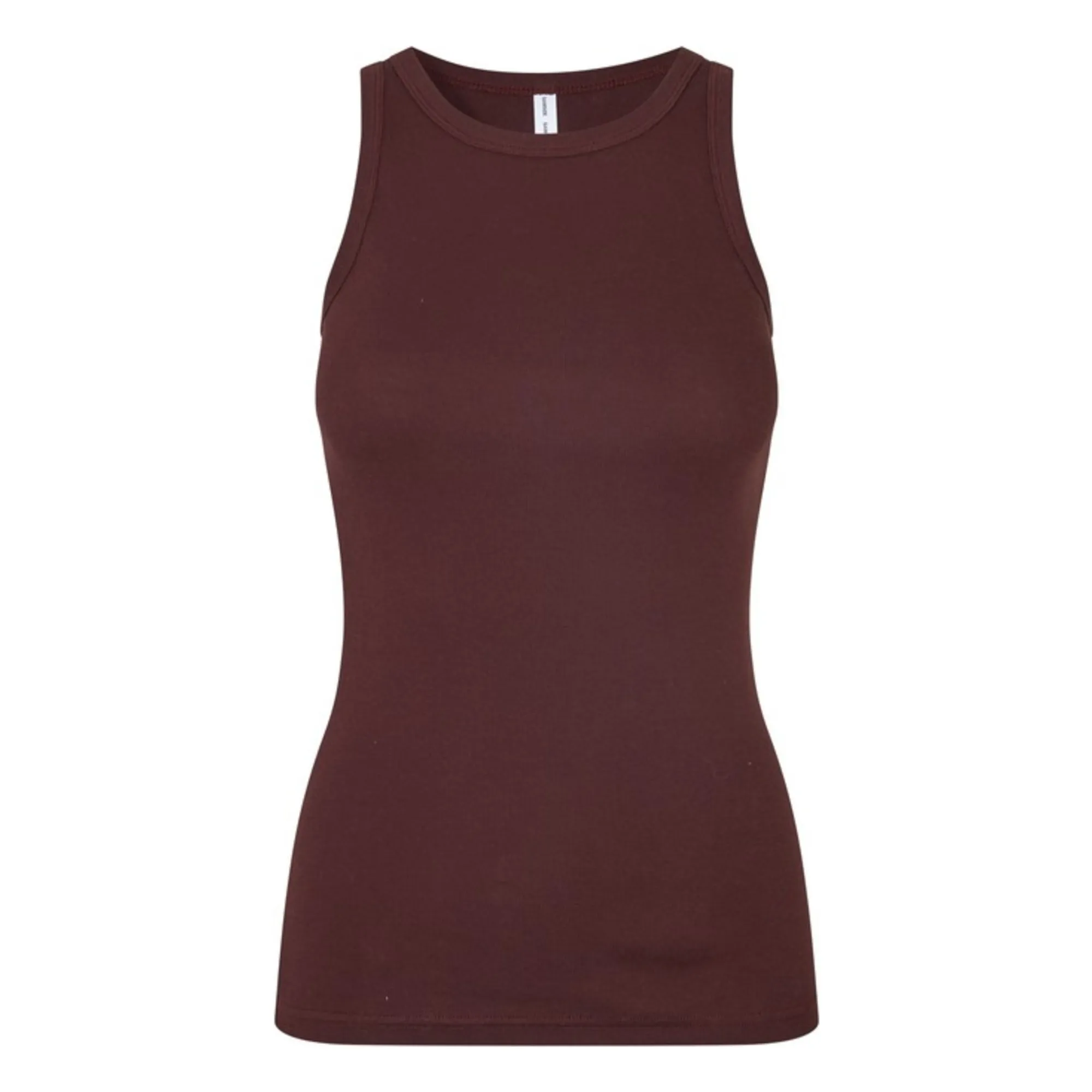 Samsoe Samsoe Brown Alexo Organic Cotton Tank Top