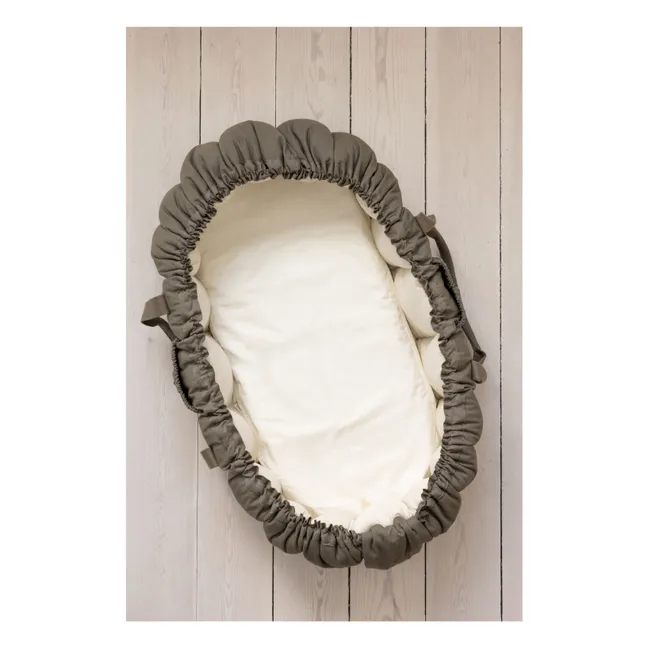 Protège matelas pour couffin bébé 3 en 1 | Blanc