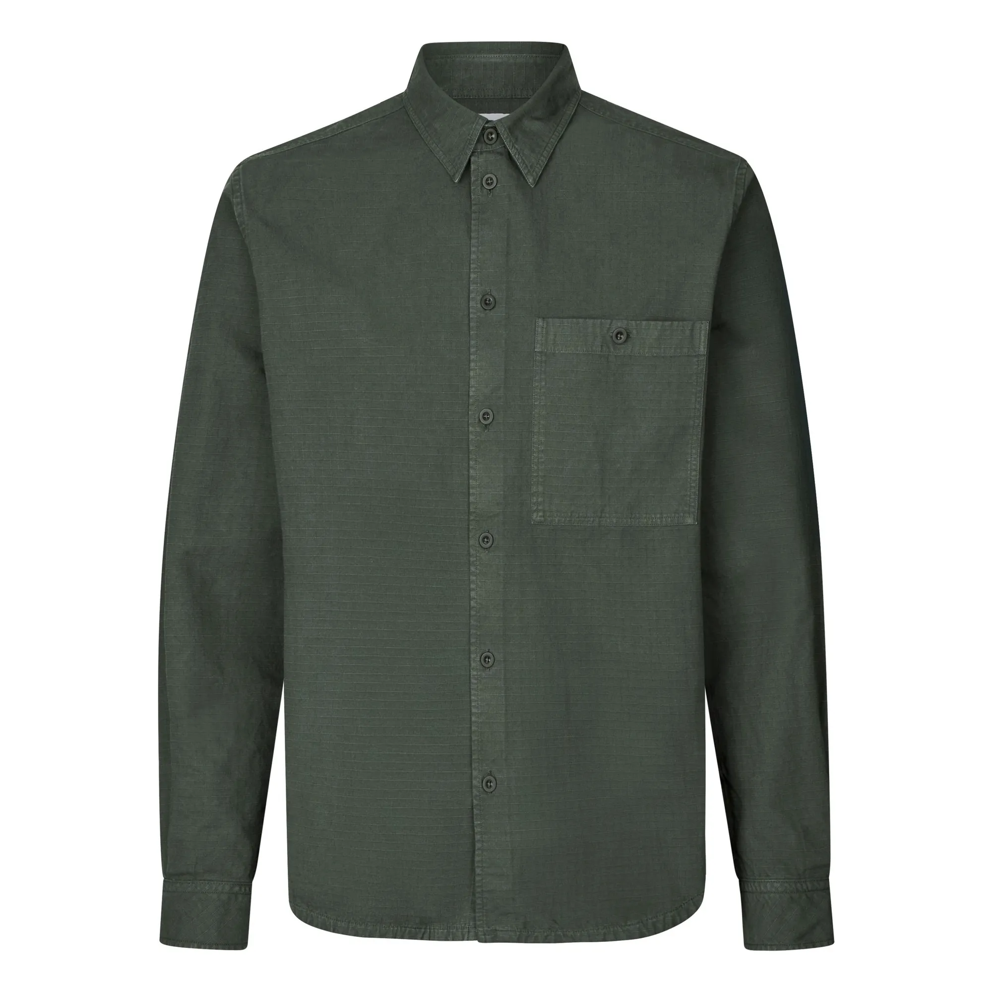 Samsoe Samsoe Dark Green Saryan Shirt