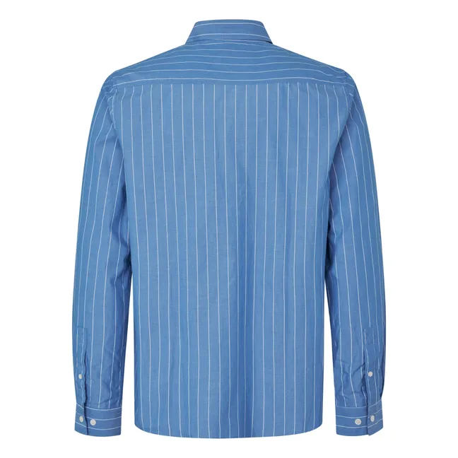 Saryan shirt | Azure blue