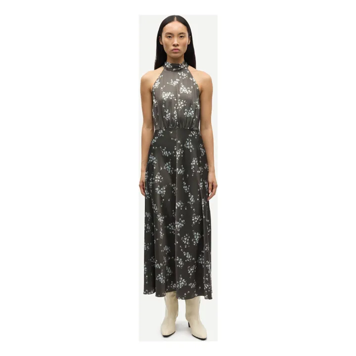 Robe Rheo | Marron- Image produit n°1