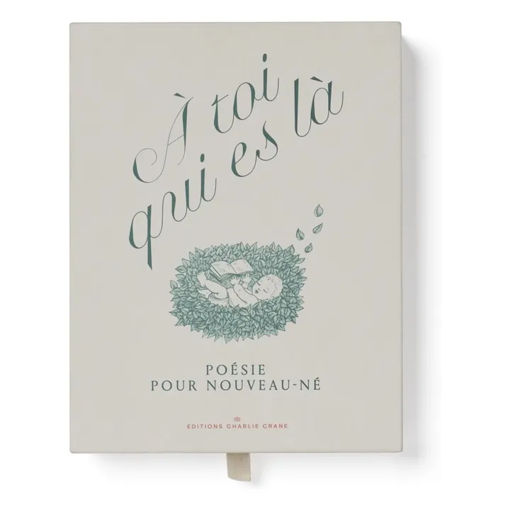 Coffret Recueil de Poésie | Ecru- Image produit n°2