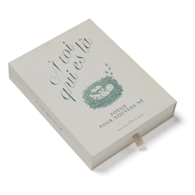 Cofanetto di raccolta di poesie | Ecru