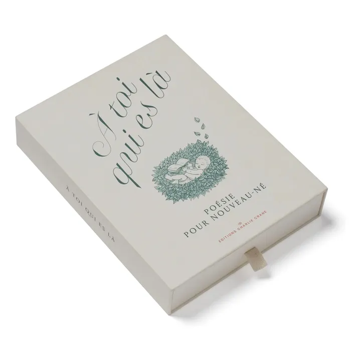 Coffret Recueil de Poésie | Ecru- Image produit n°0