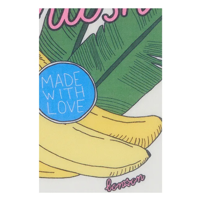 Foulard Banana | Ecru
