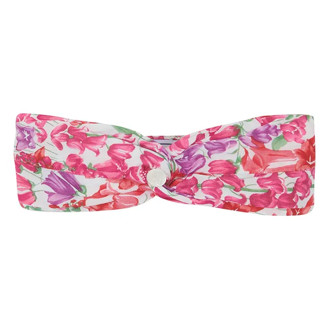 Bandeau Nœud Liberty | Rose bonbon