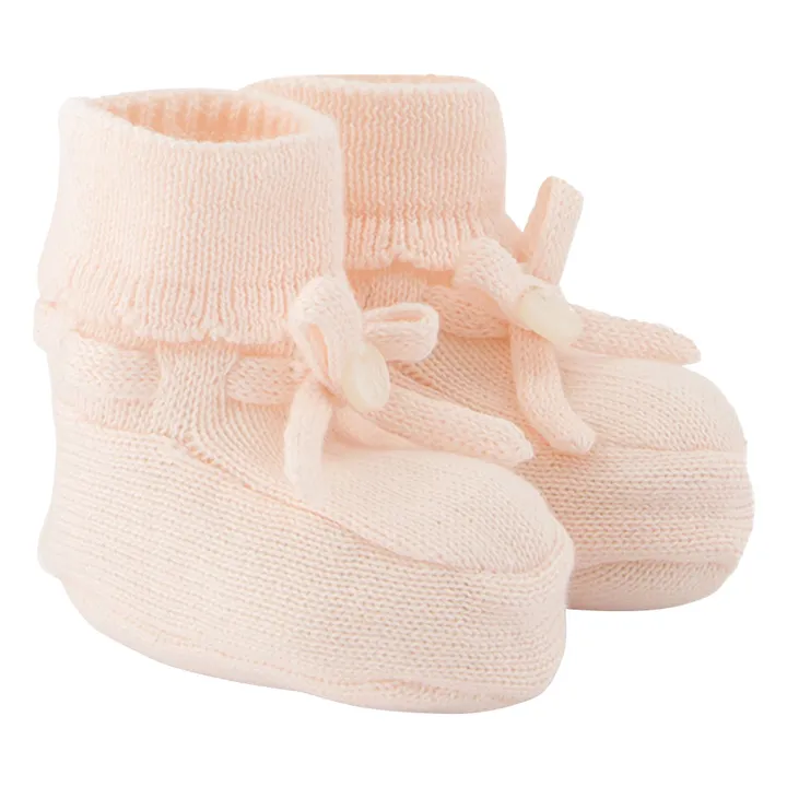 Chaussons Nœuds | Rose pâle- Image produit n°0