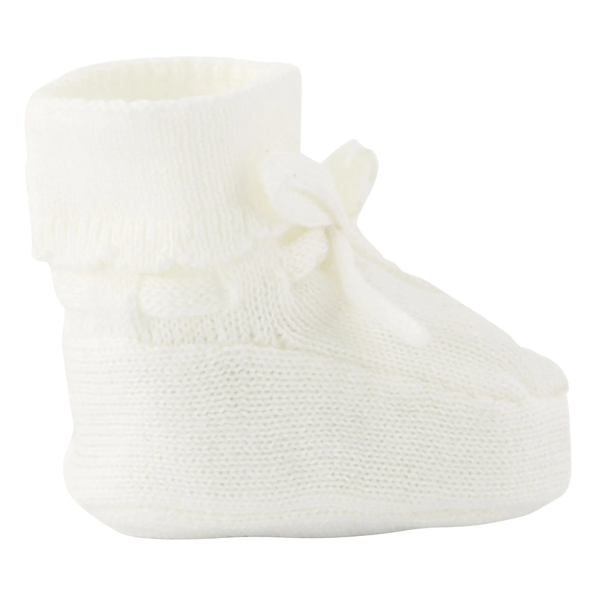 Tartine Et Chocolat Ecru Knotted Slippers