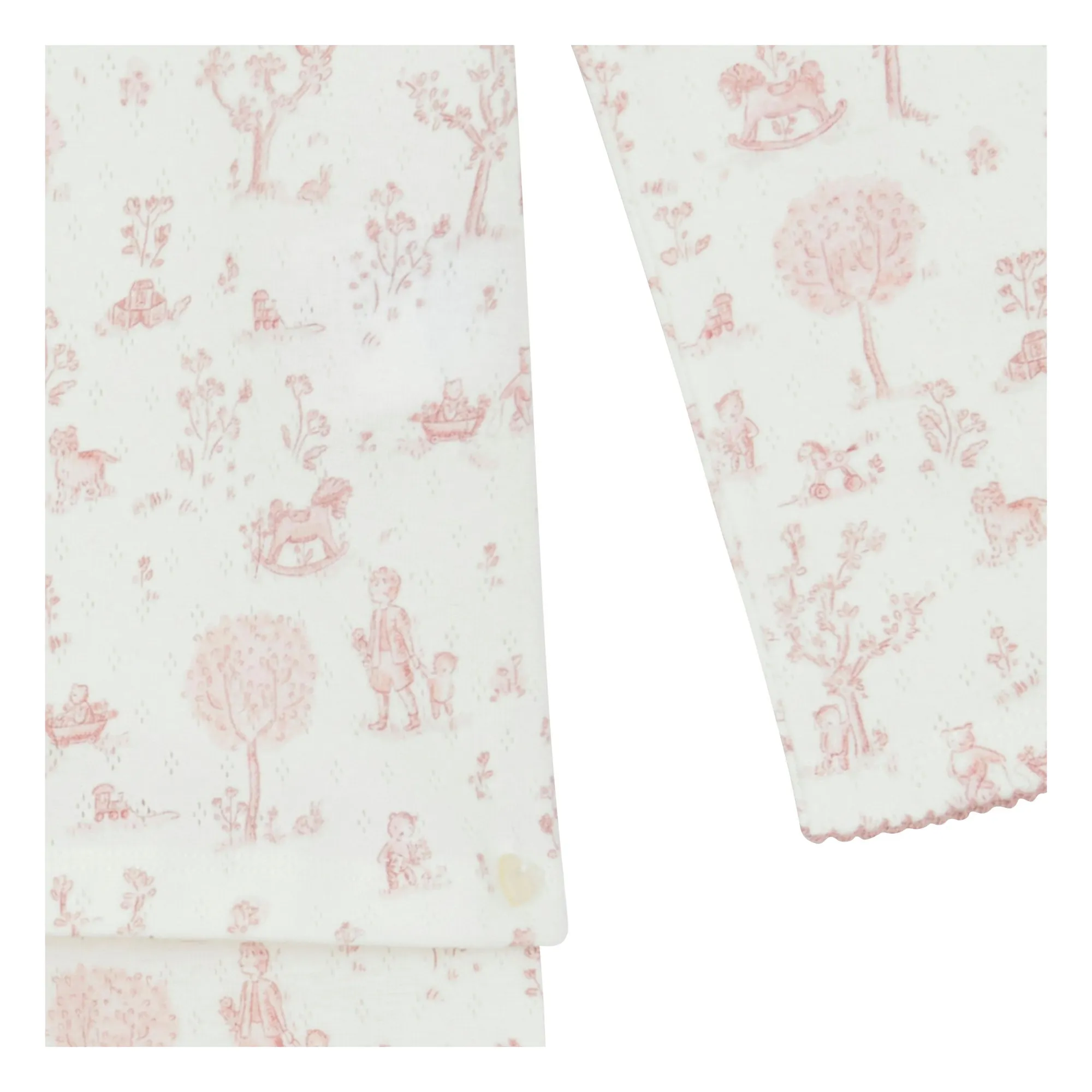 Pyjama Forêt | Vieux Rose- Image produit n°8